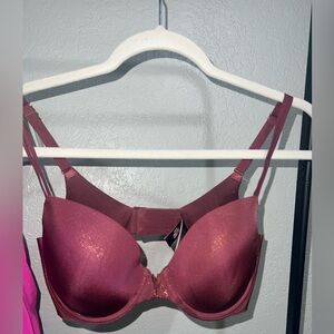 Sparkly Burgandy Victoria’s Secret Bra